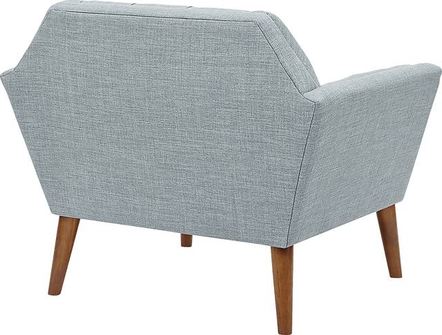 Carrere Light Blue Accent Chair - Thumbnail - Image 4