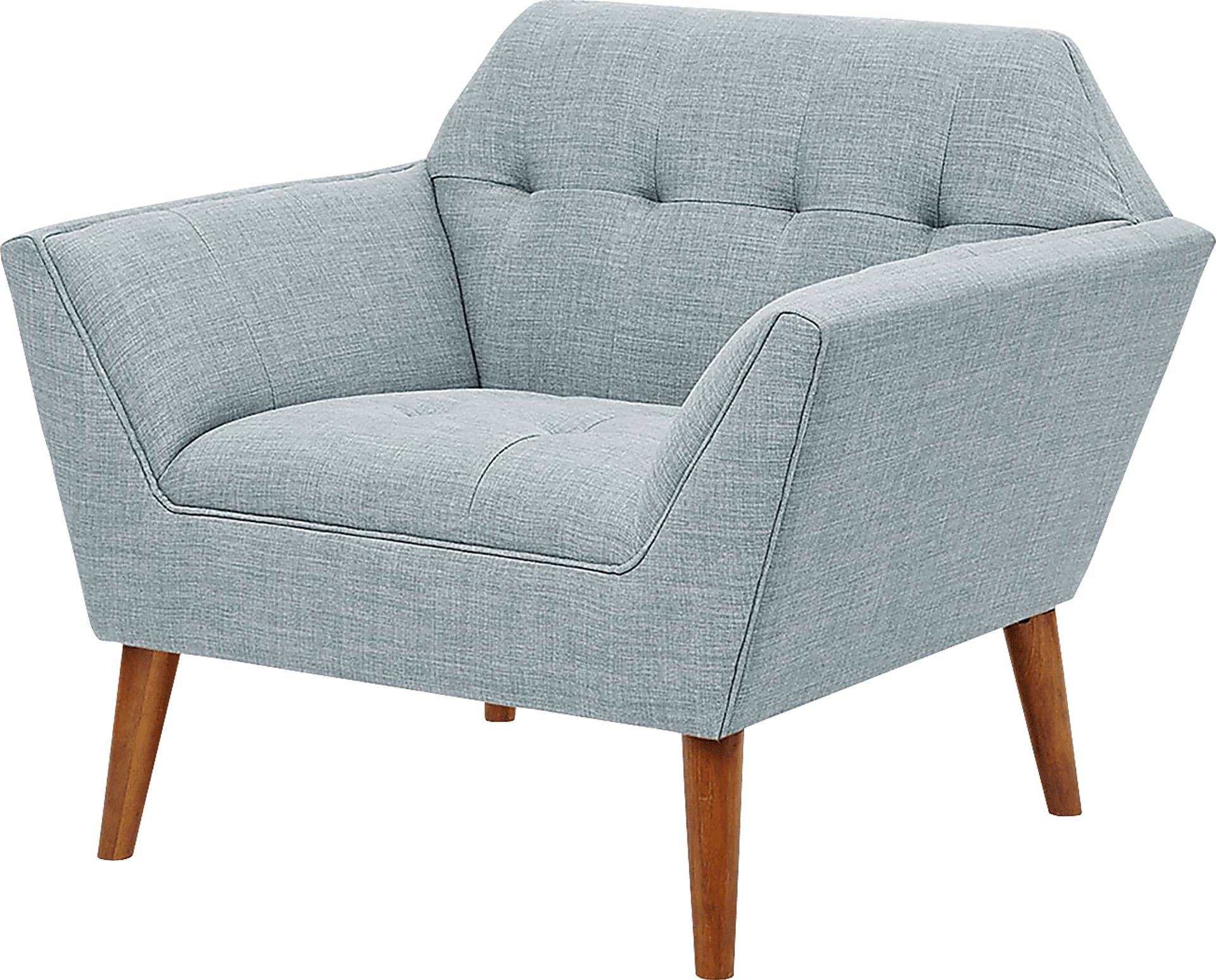 Carrere Light Blue Accent Chair - Image 5