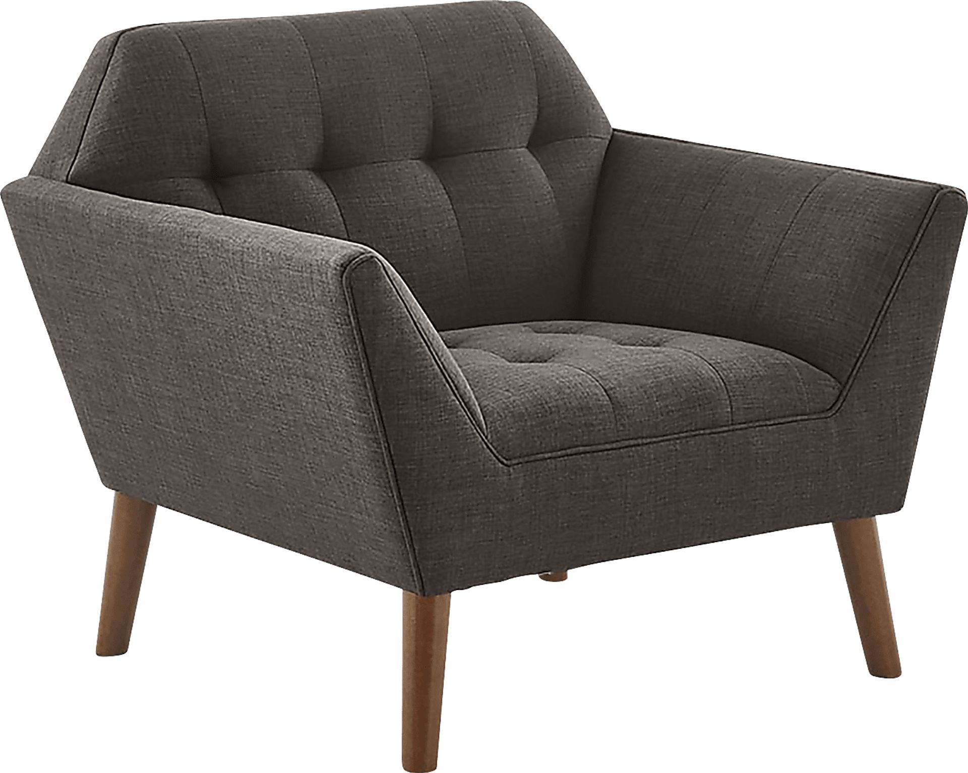 Carrere Charcoal Accent Chair - Image 1