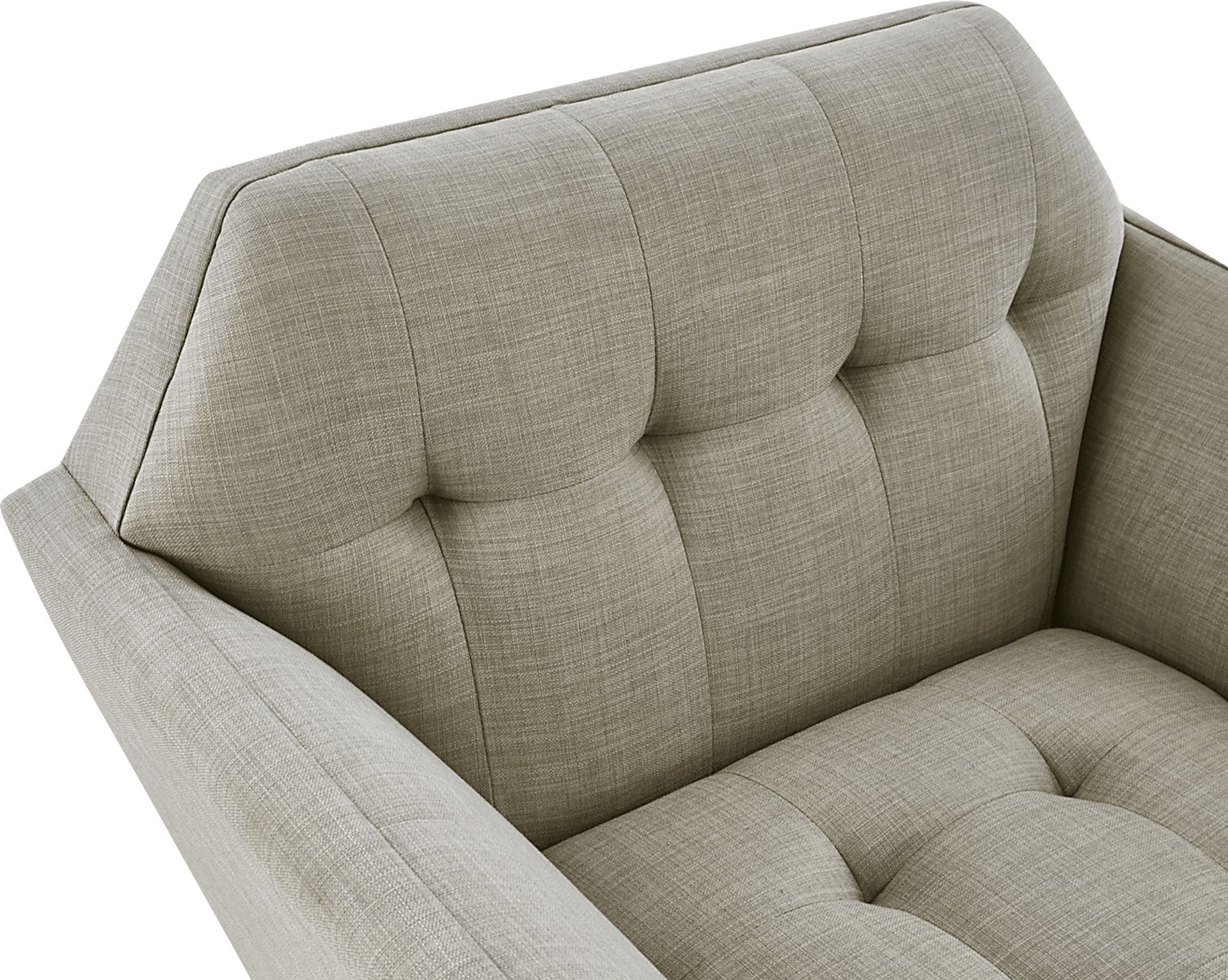 Carrere Light Gray Accent Chair - Image 3