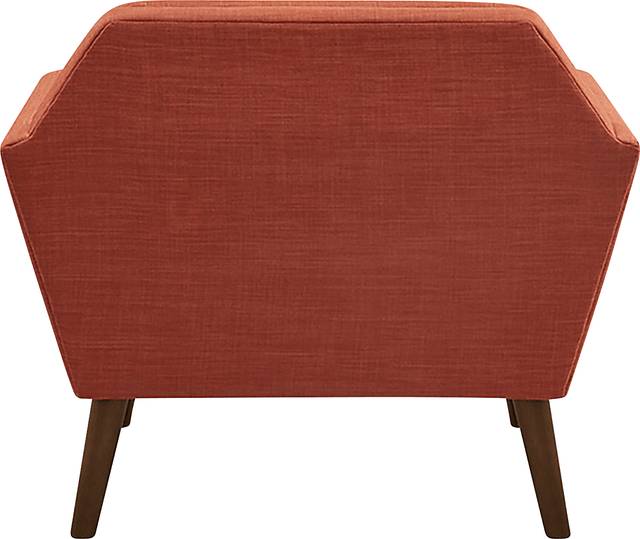 Carrere Red Accent Chair - Thumbnail - Image 5