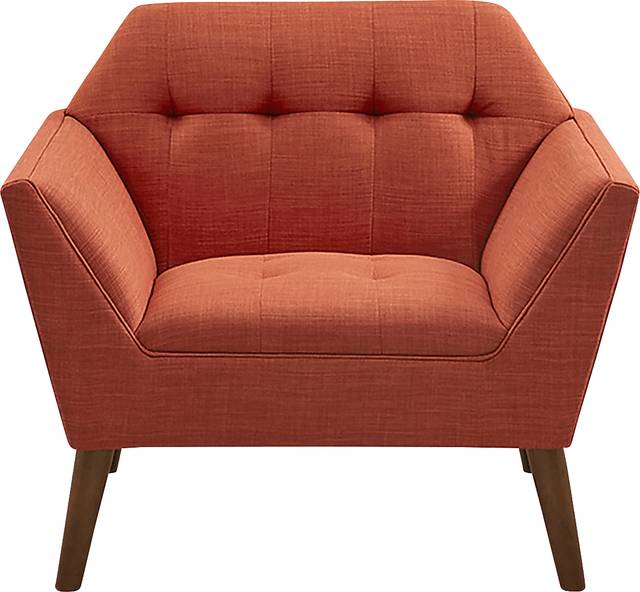 Carrere Red Accent Chair - Thumbnail - Image 8