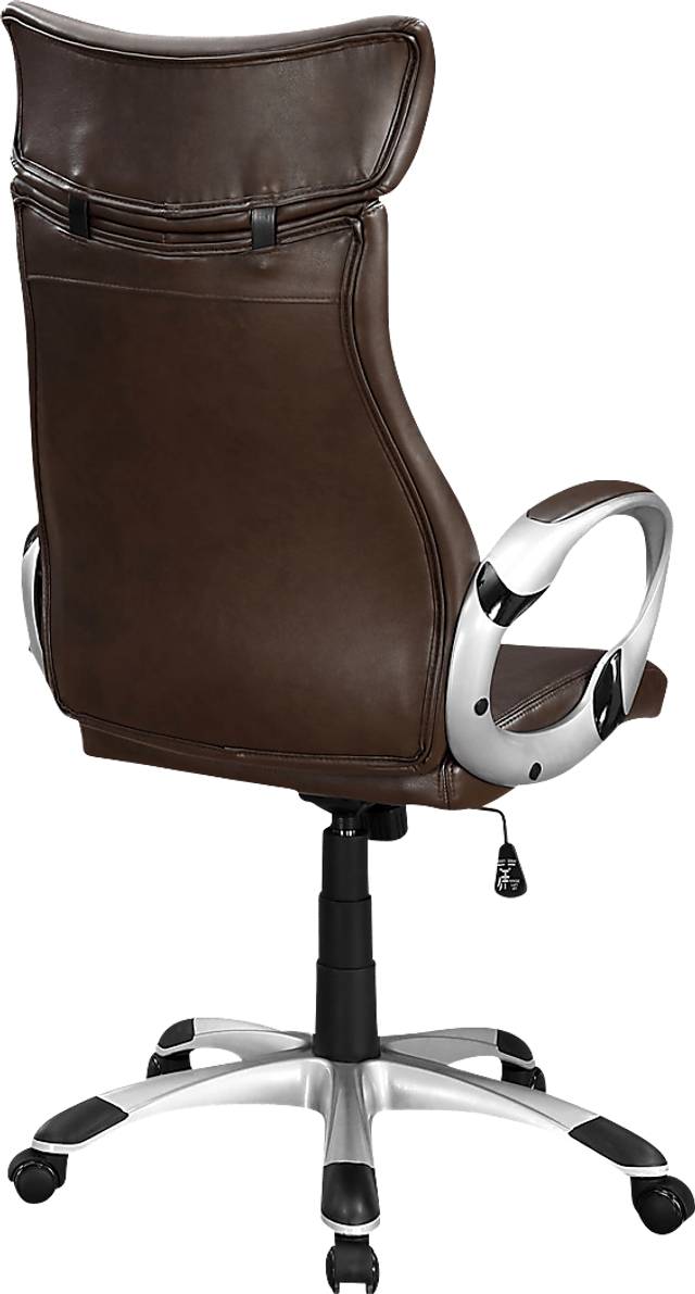 Carriagewood Brown Desk Chair - Thumbnail - Image 2