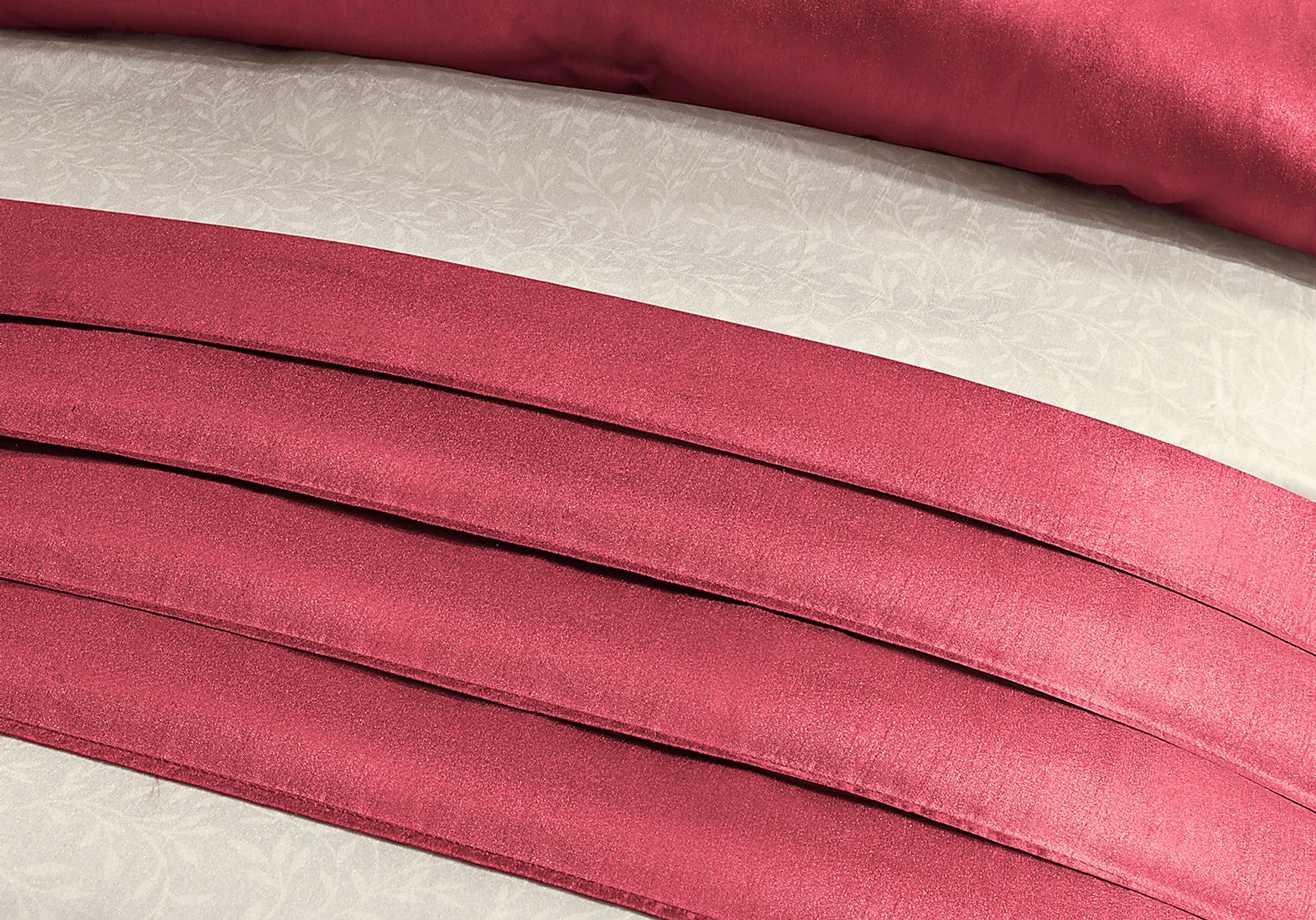 Carrigan Red 7 Pc Queen Comforter Set - Image 2