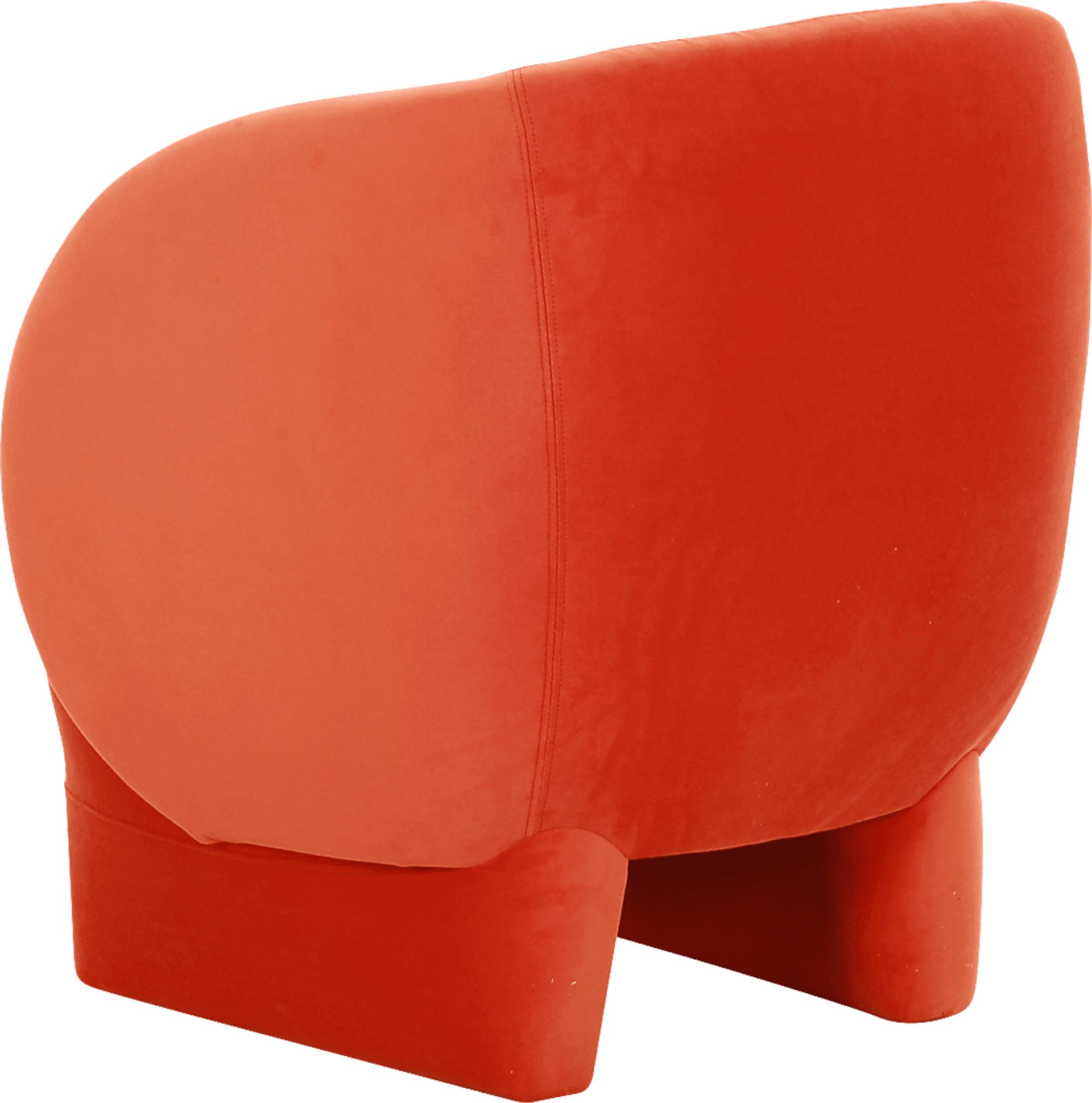 Carriger Red Accent Chair - Image 4