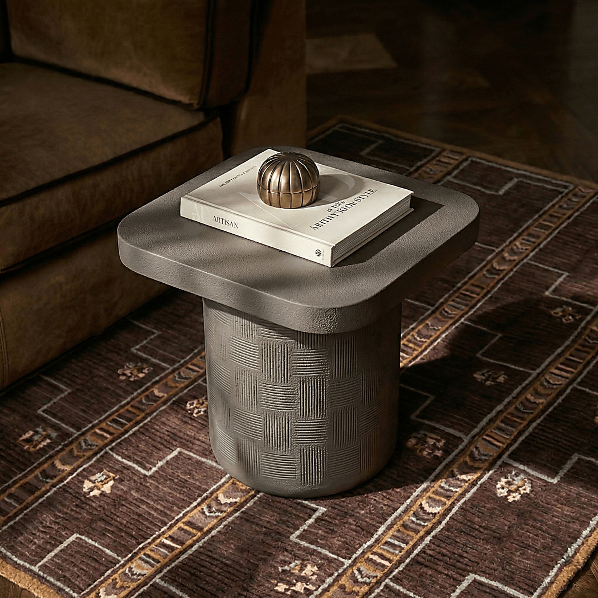 Carrina Brown End Table - Image 3