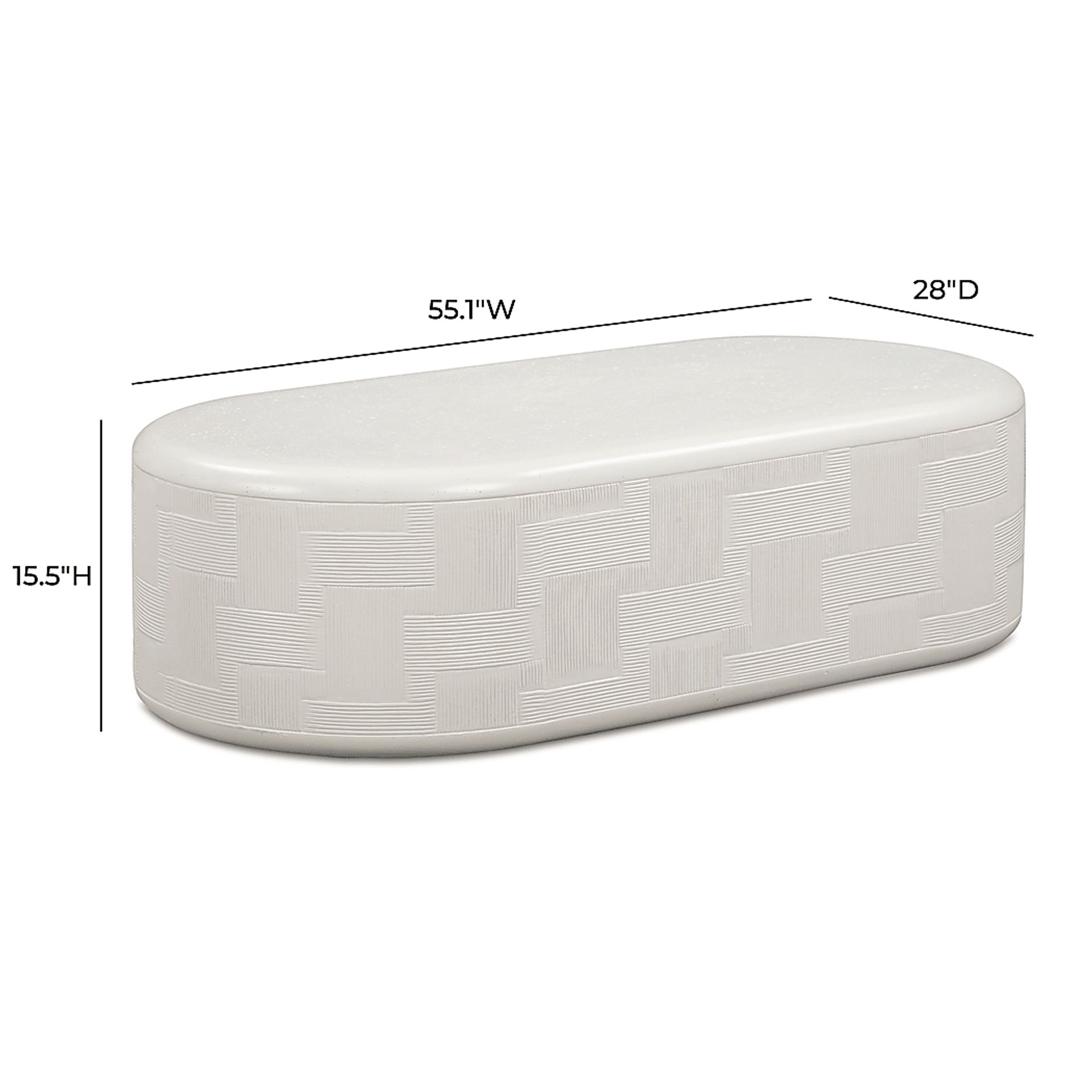 Carrina Off-White Cocktail Table - Image 5