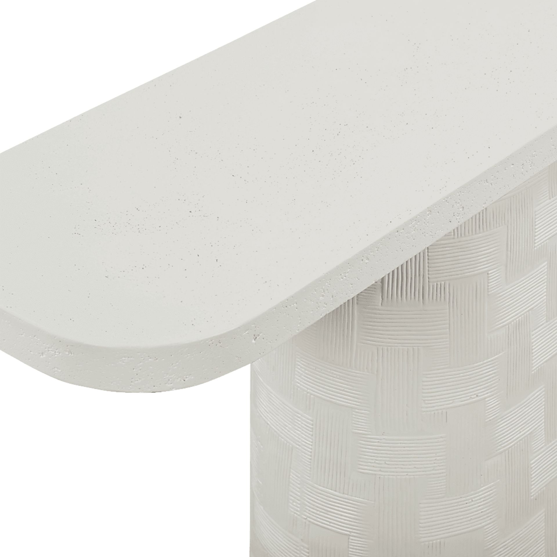 Carrina Off-White Console Table - Image 5