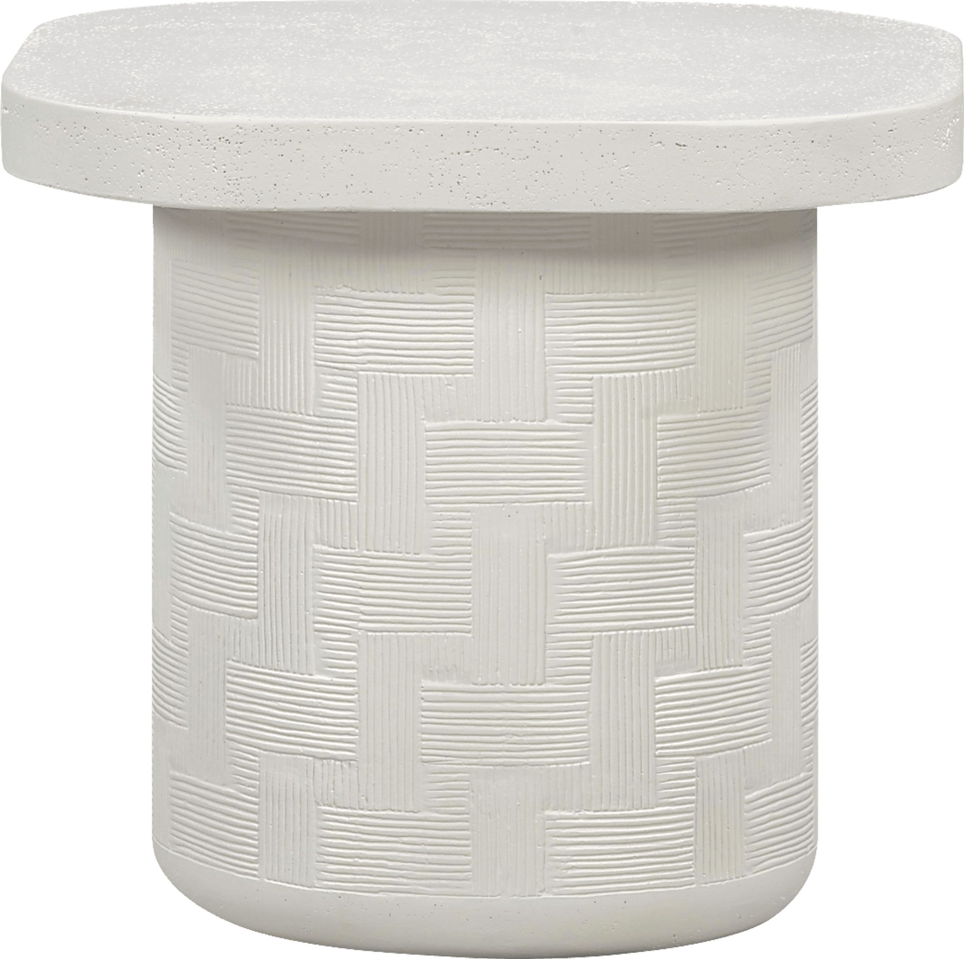 Carrina Off-White End Table - Image 5