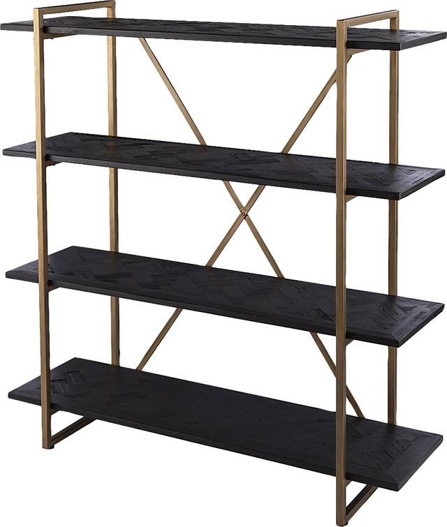 Carrisbrook Black Bookcase - Thumbnail - Image 1