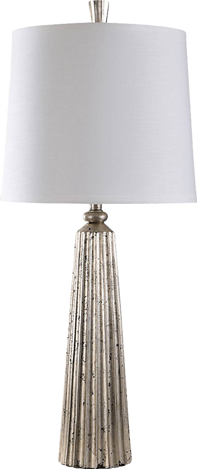 Carrizo Place Silver Lamp - Thumbnail - Image 1