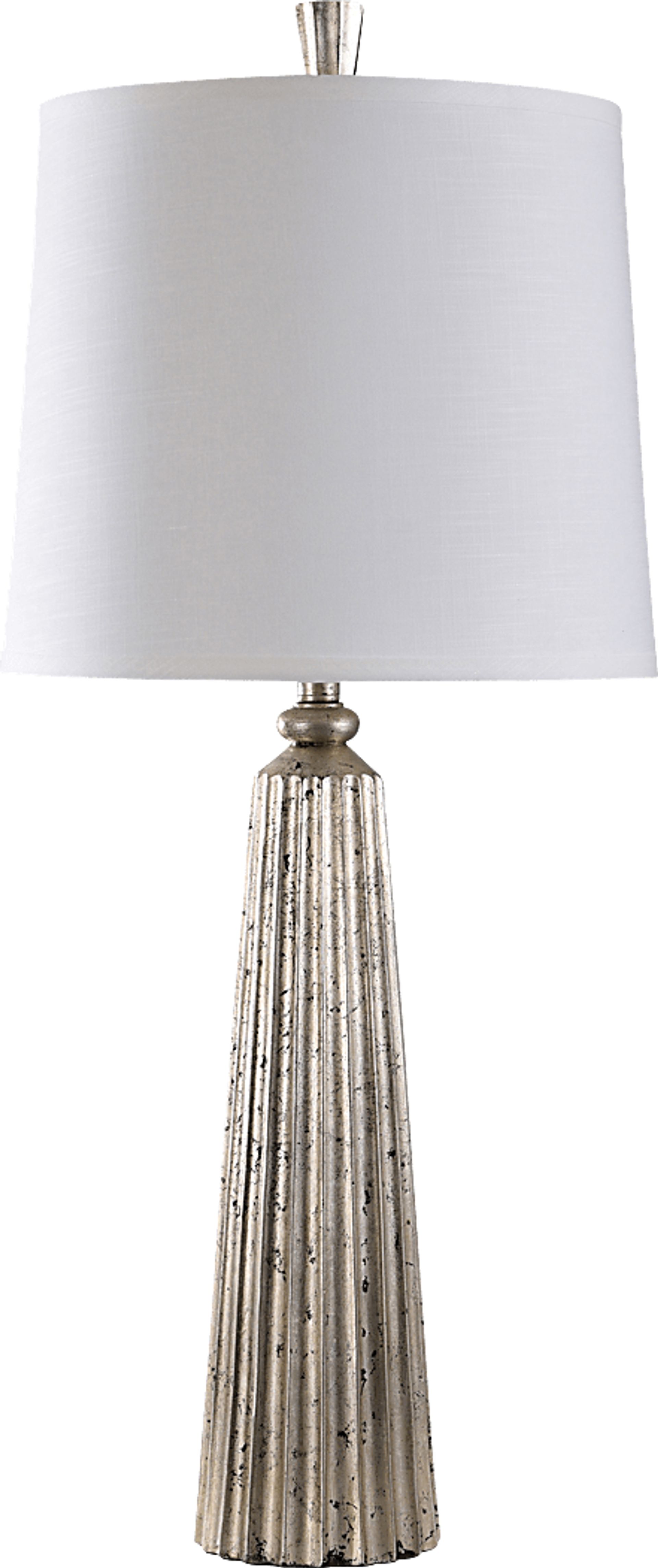 Carrizo Place Silver Lamp - Image 1