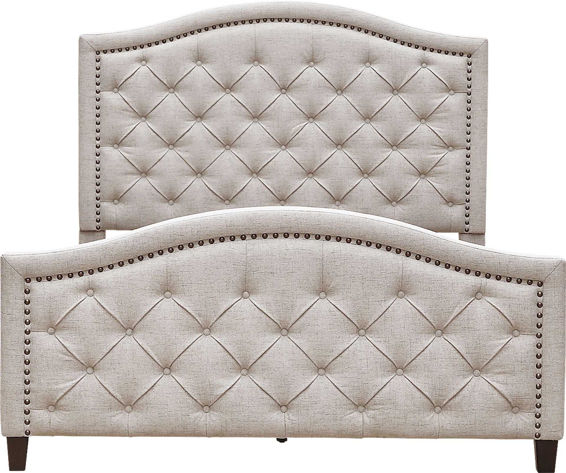 Carrollview Beige Queen Bed - Image 1