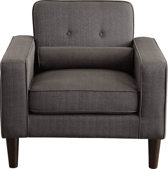 Carrolwood Gray Accent Chair - Thumbnail - Image 2