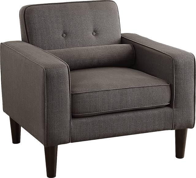 Carrolwood Gray Accent Chair - Thumbnail - Image 1