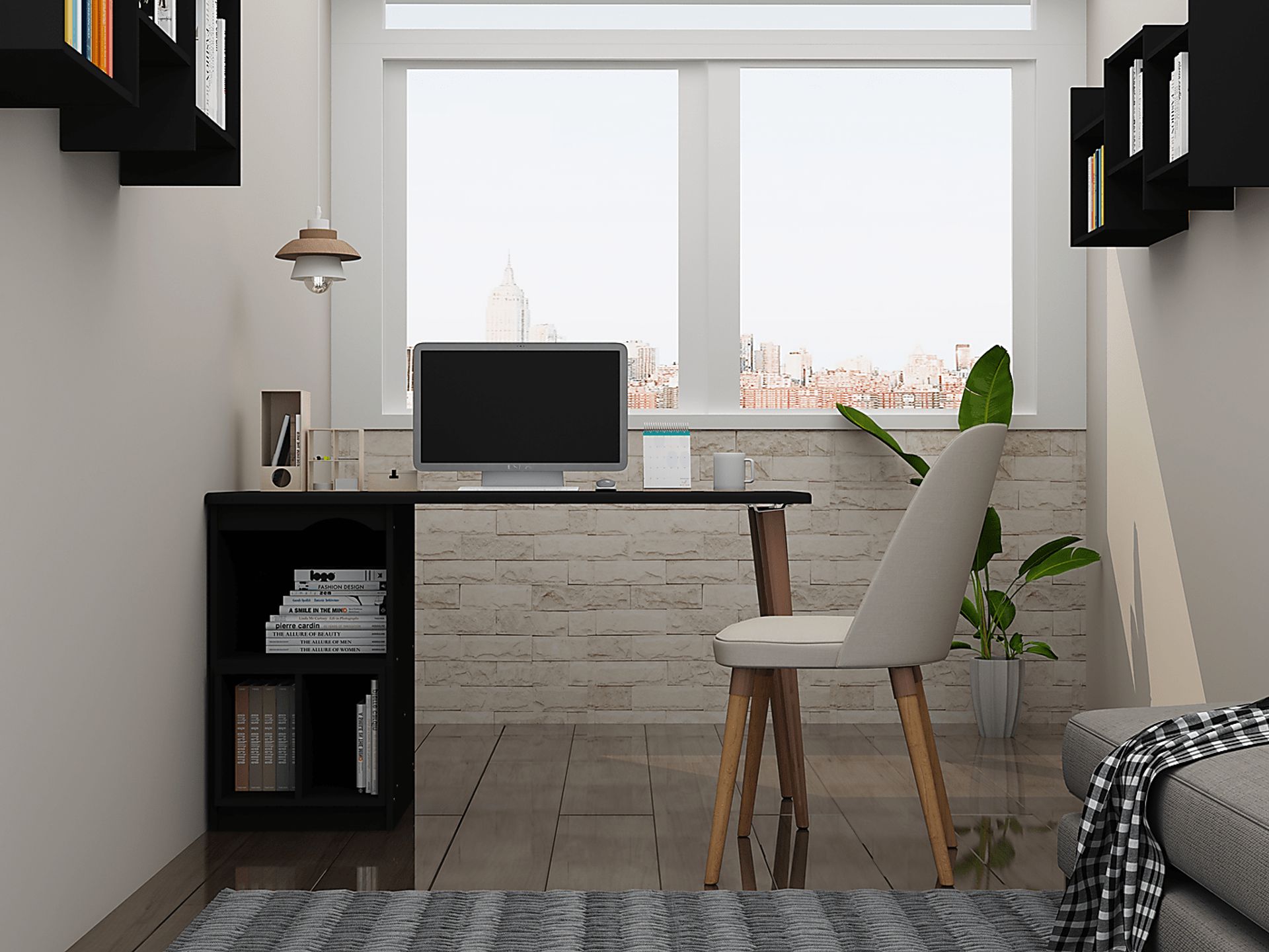 Carrondale Black Desk - Image 8