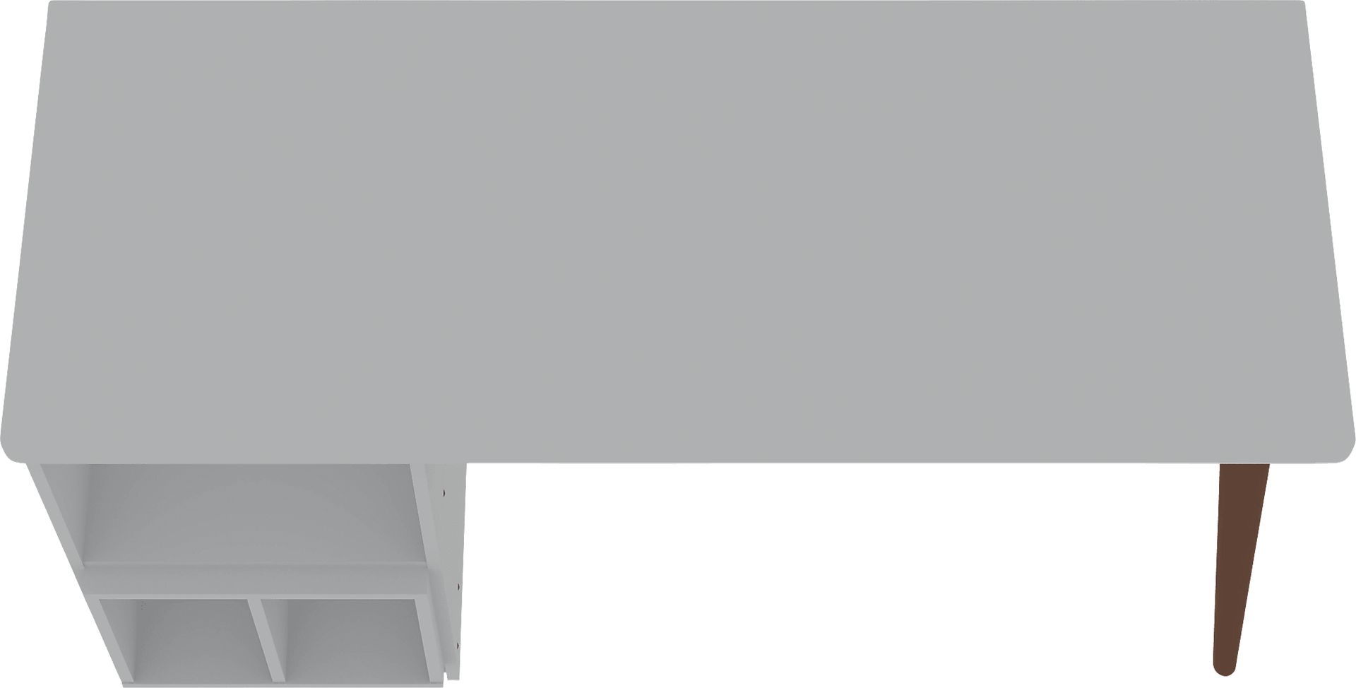 Carrondale White Desk - Image 4