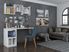 Carrondale White Desk