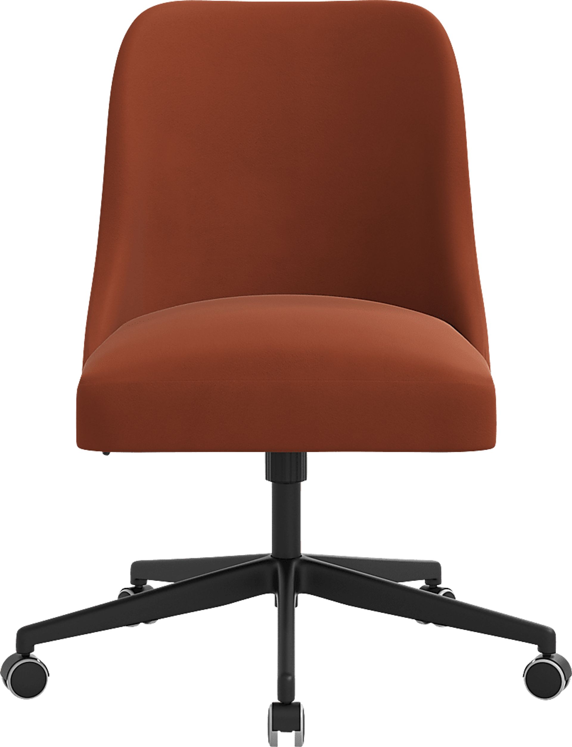 Carsell Orange Desk Chair - Image 2