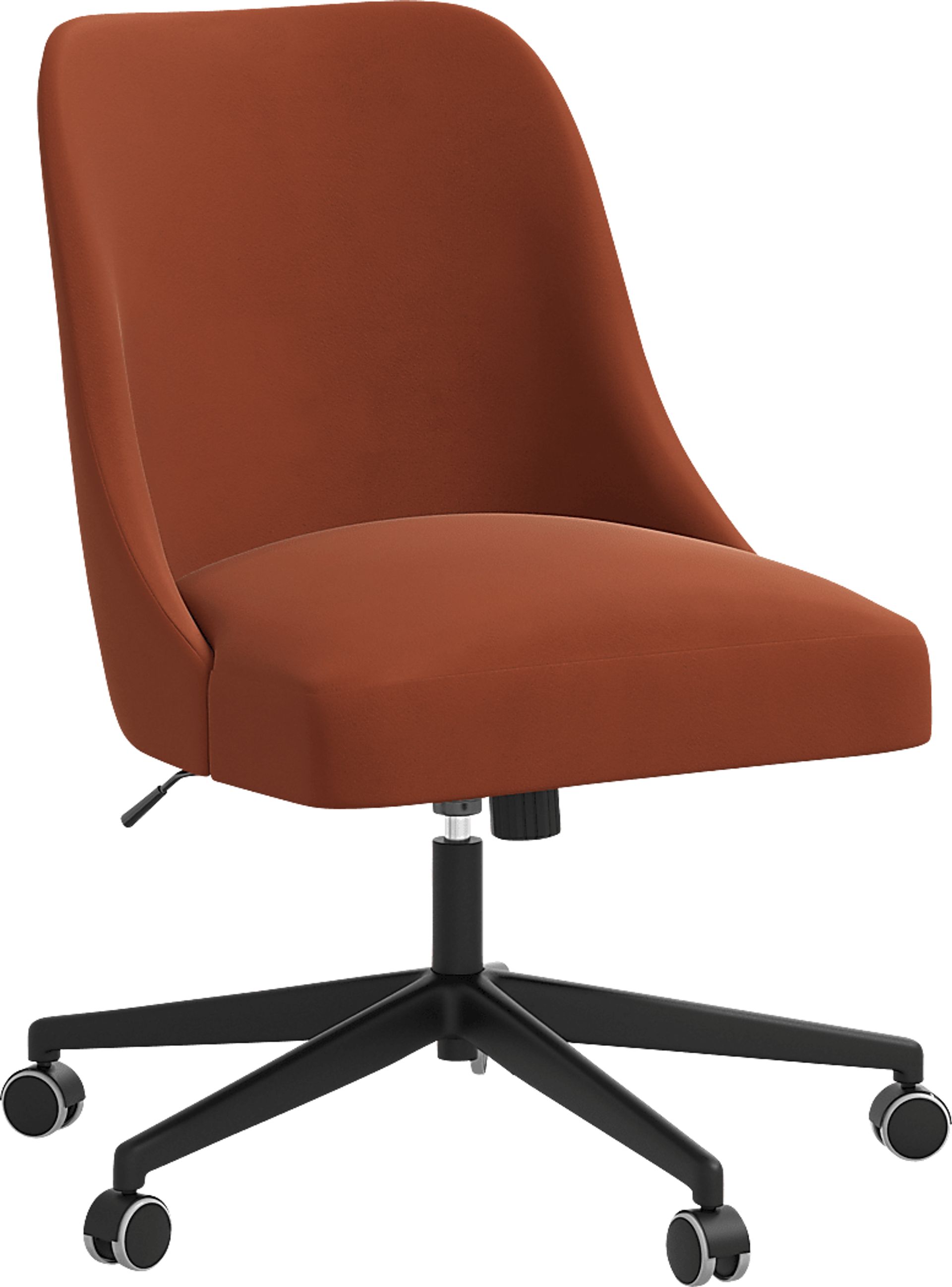Carsell Orange Desk Chair - Image 1