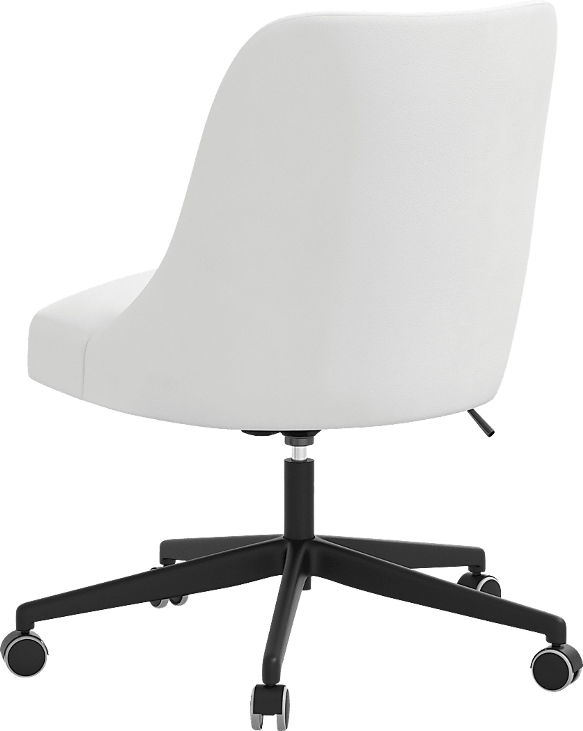 Carsell White Desk Chair - Image 4