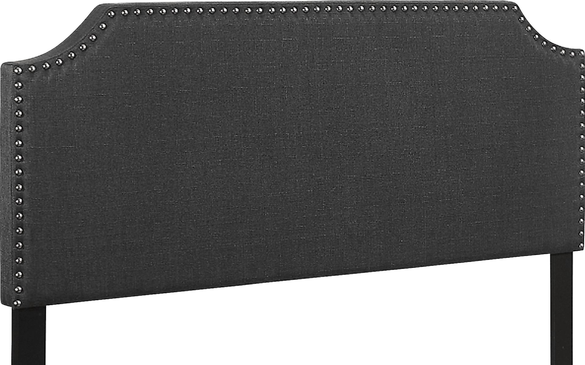 Carshalton Dark Gray Queen Upholstered Bed - Image 3