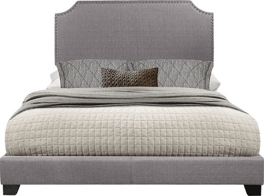 Carshalton Gray Queen Upholstered Bed