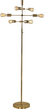 Carson Road Brass Floor Lamp