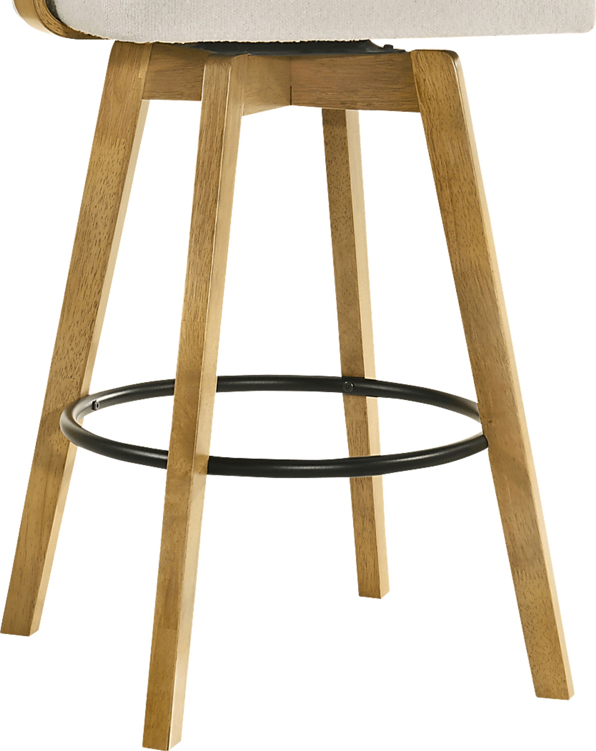 Carsonee White Barstool - Image 3