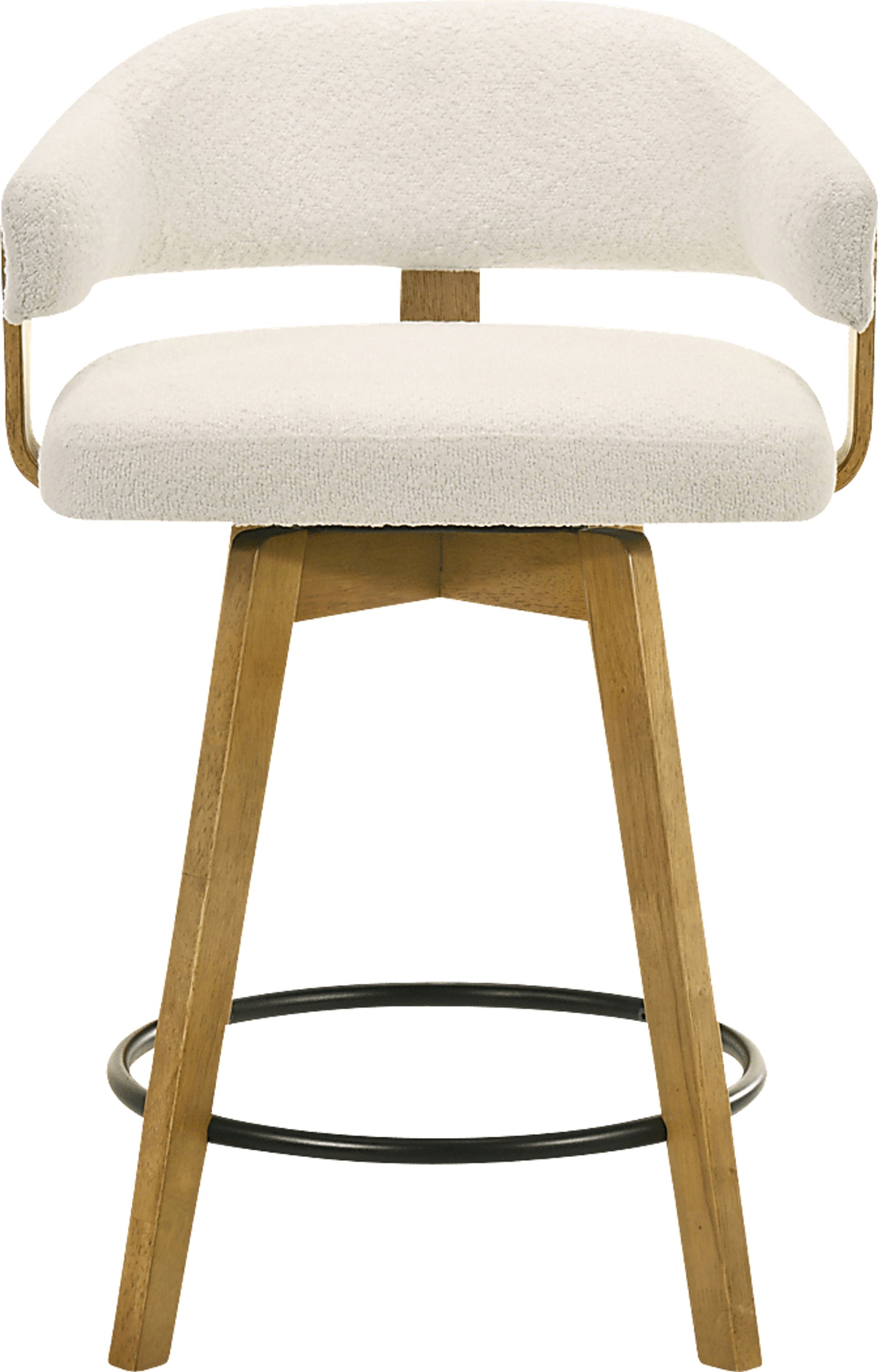 Carsonee White Counter Height Stool - Image 5