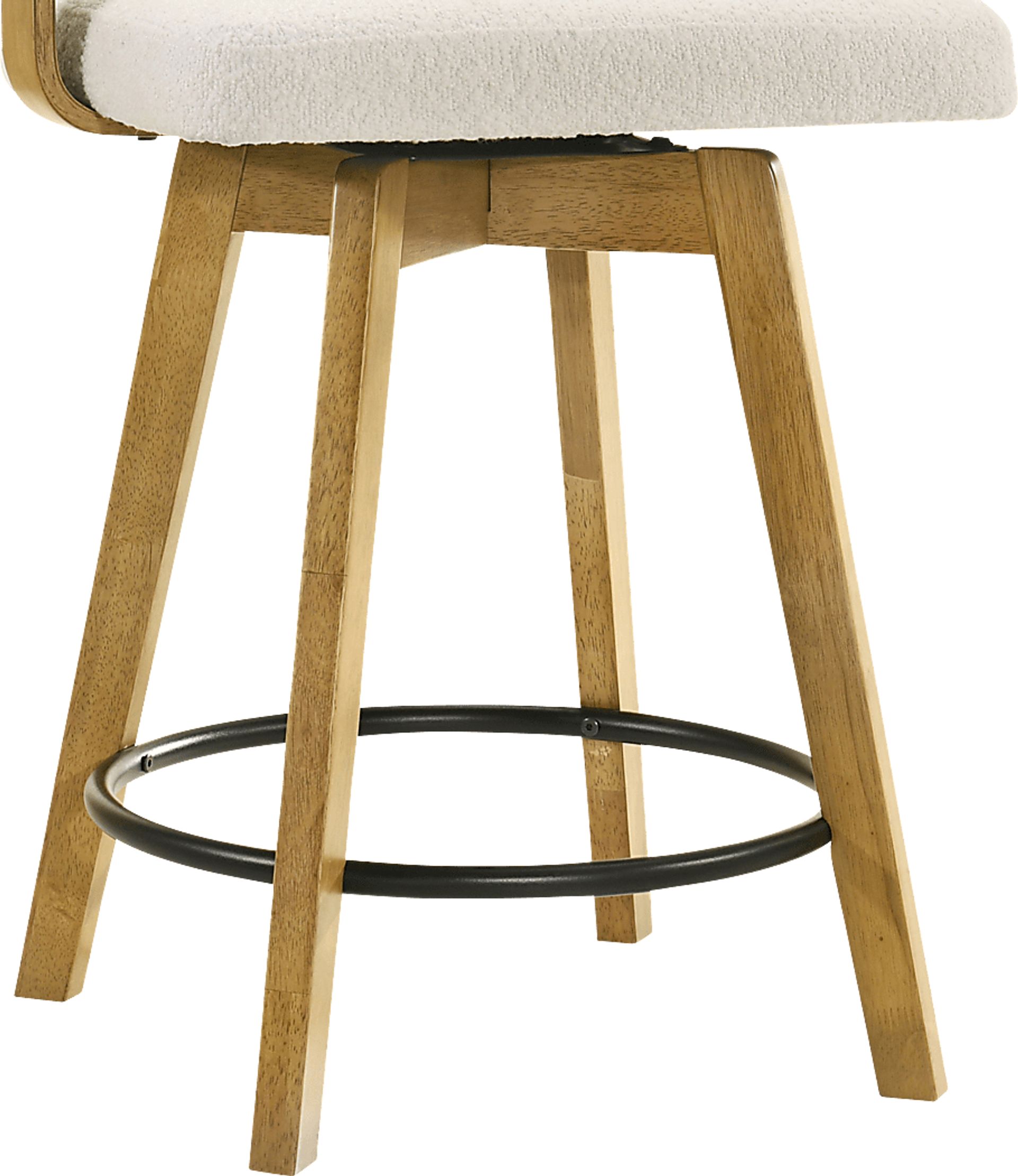 Carsonee White Counter Height Stool - Image 9
