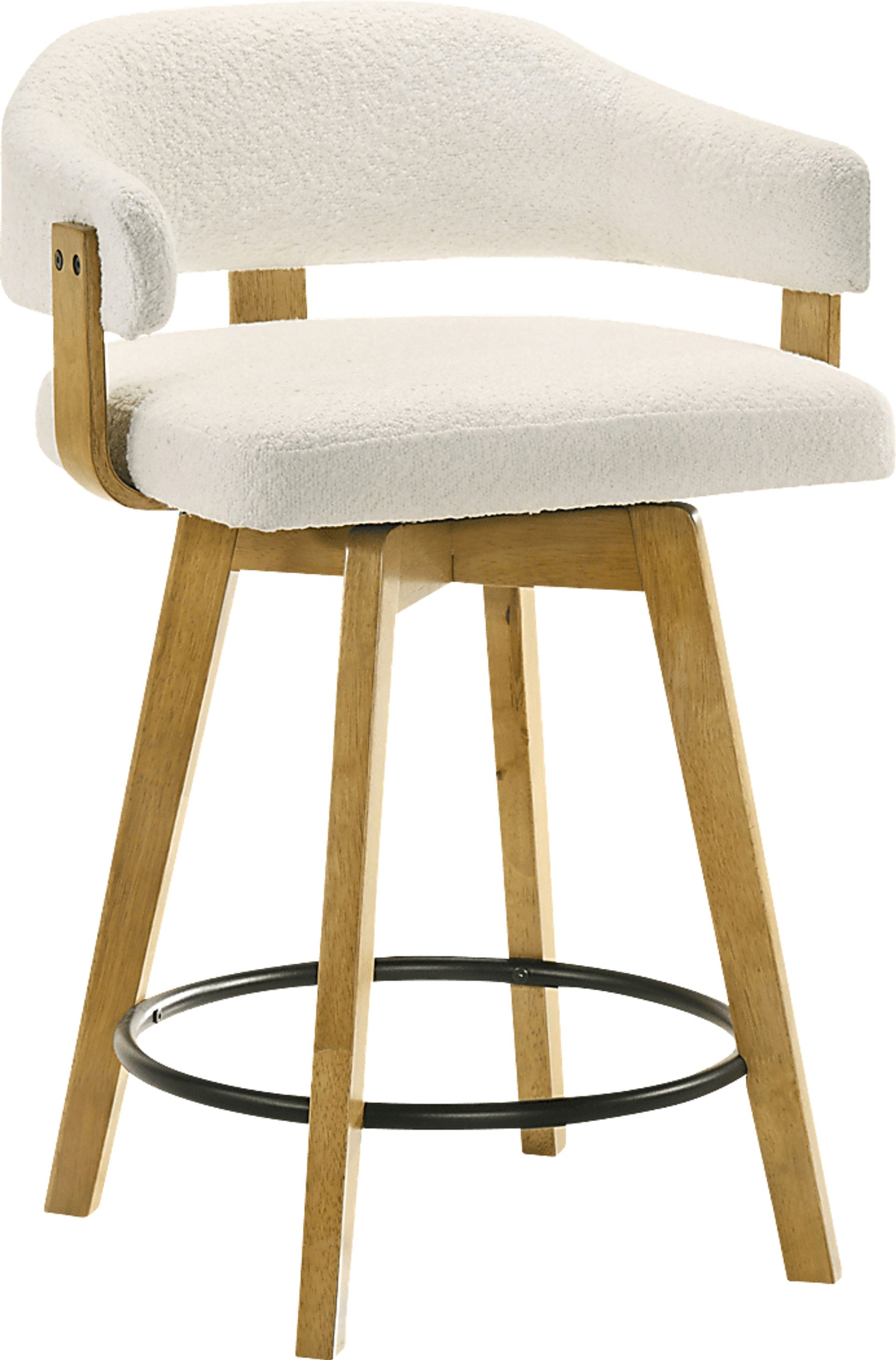 Carsonee White Counter Height Stool - Image 1