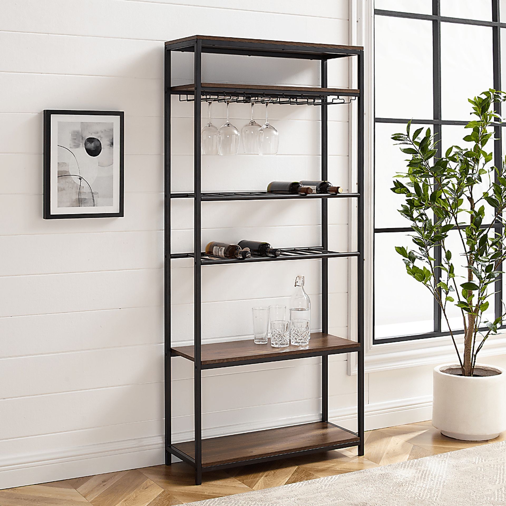 Carsonhill Walnut Wine Rack - Image 2