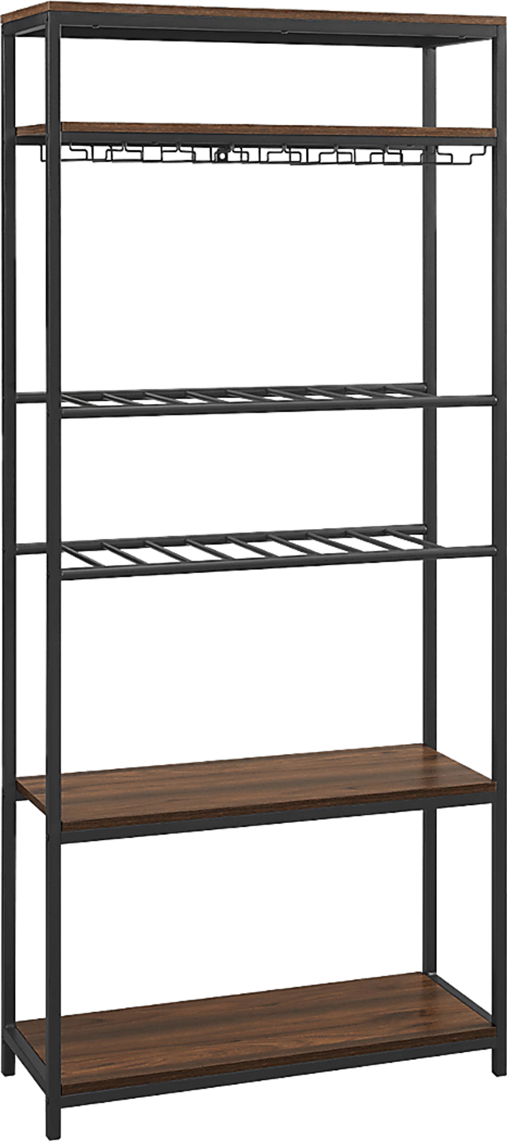 Carsonhill Walnut Wine Rack - Image 1