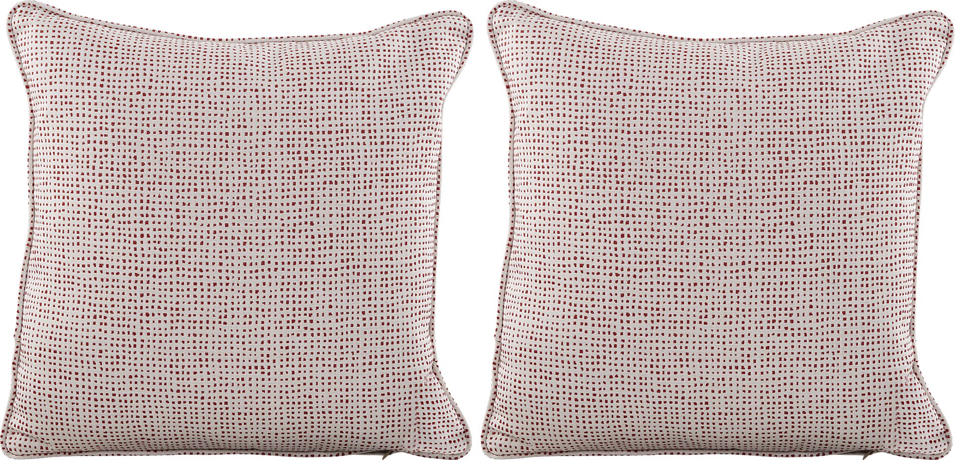 Carston Pomegranate Indoor/Outdoor Accent Pillow, Set of Two - Image 1
