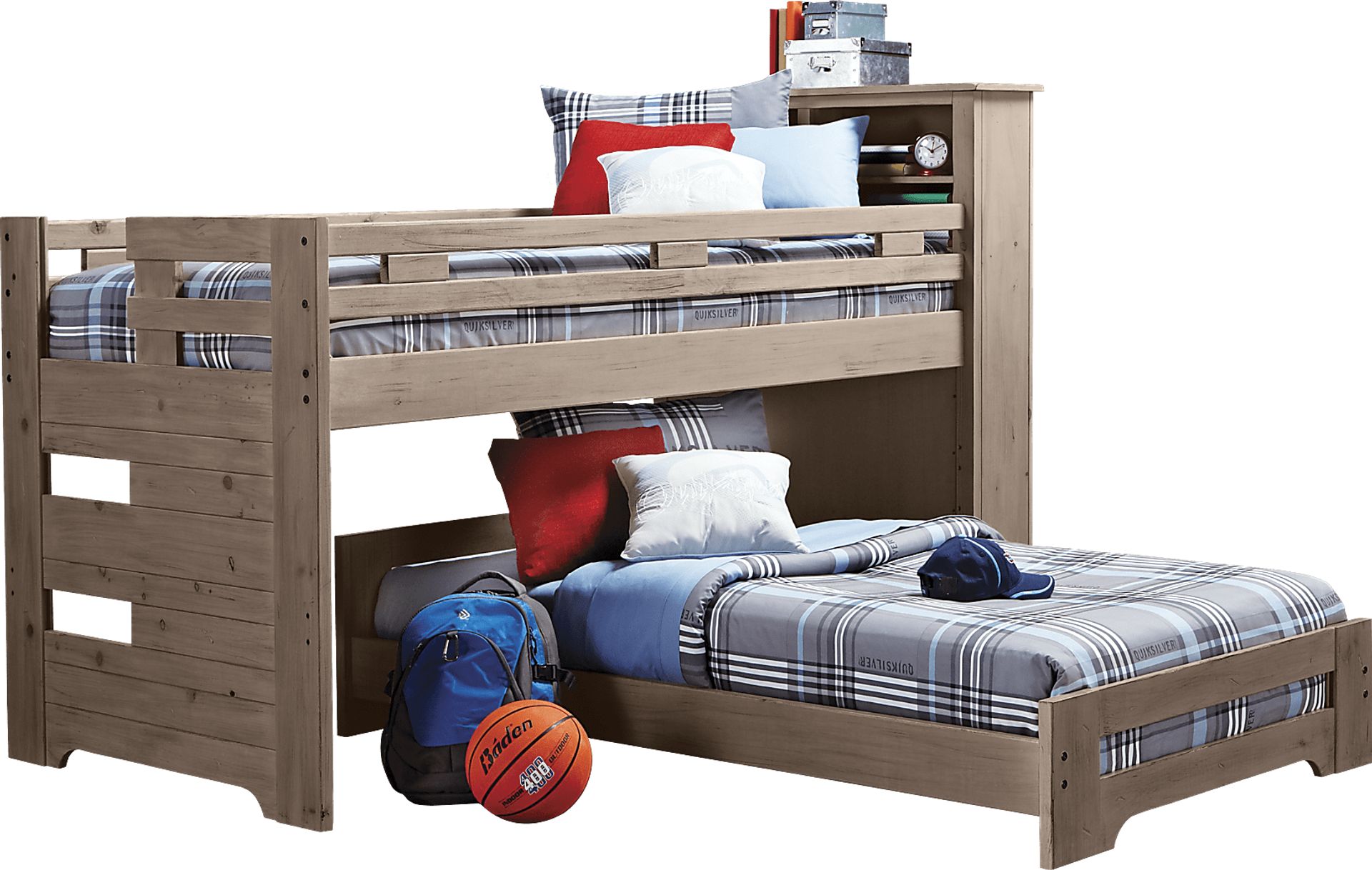 Carter's Kids Collection Lost Creek Gray 6 Pc Jr. Loft Twin/TwinBunk - Image 1