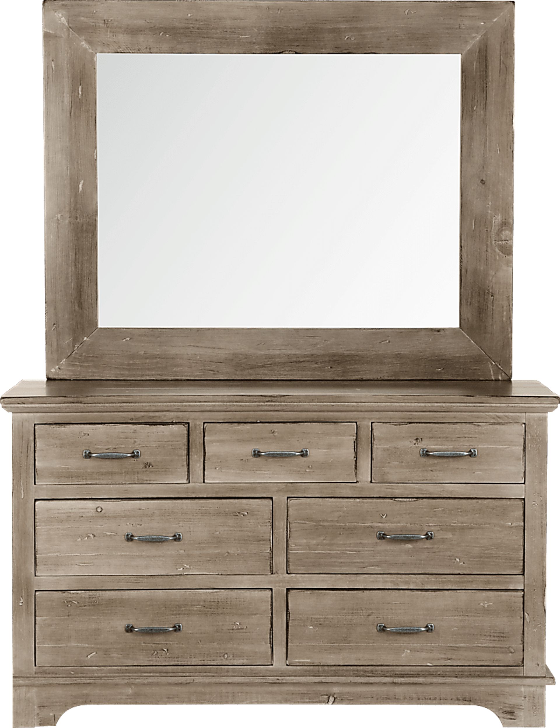 Carter's Kids Collection Lost Creek Gray Dresser Miror Set - Image 1