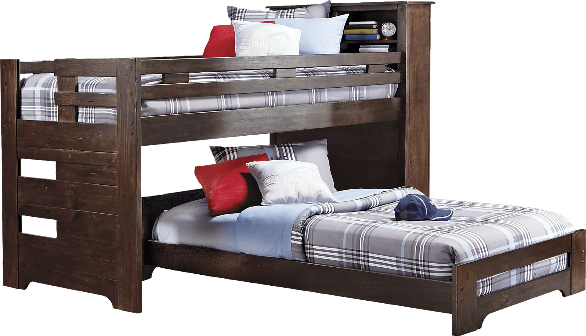 Carter's Kids Collection Lost Creek Espresso Jr. Loft w/Twin Bottom Bed - Image 1