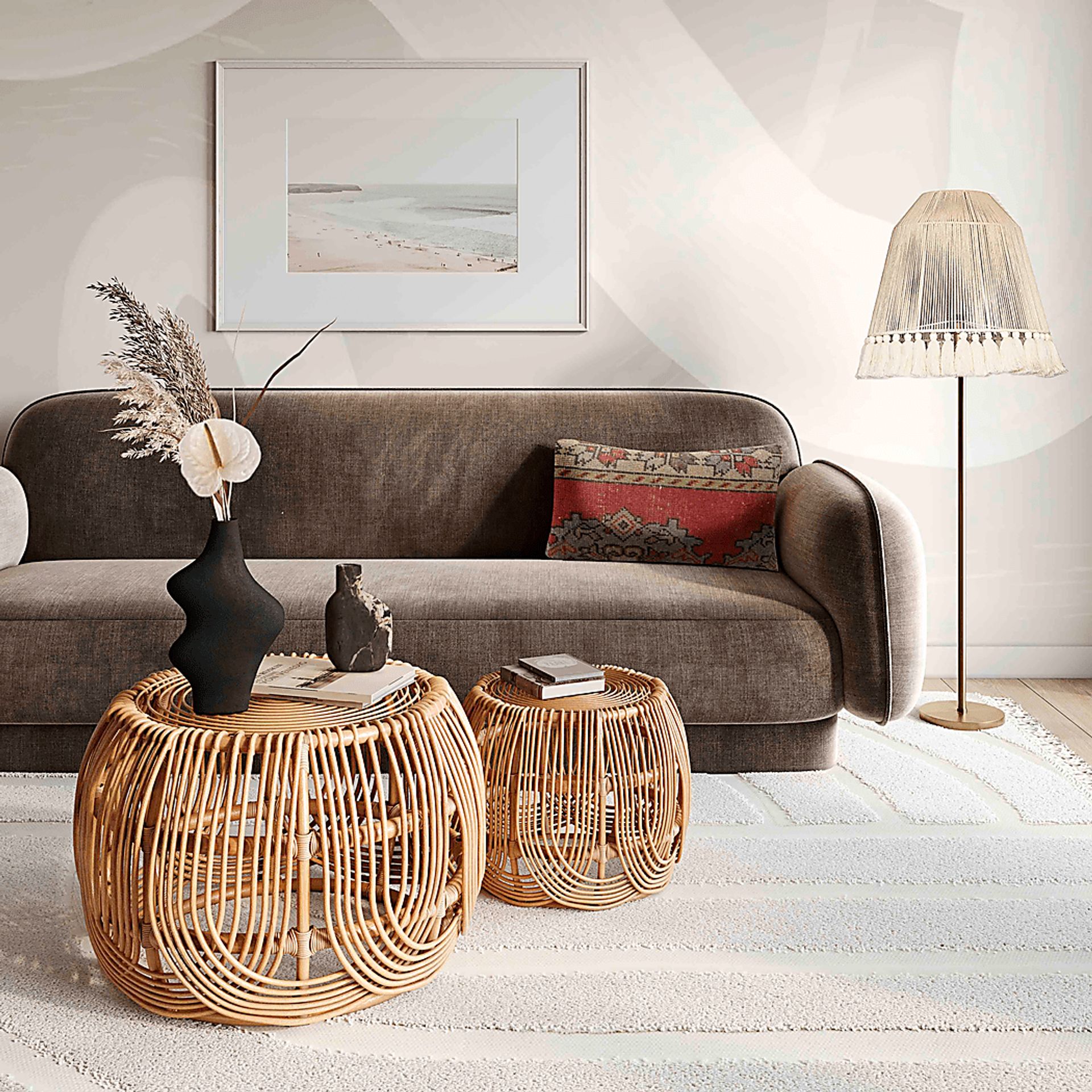 Cartnal Creek Gold Floor Lamp - Image 2