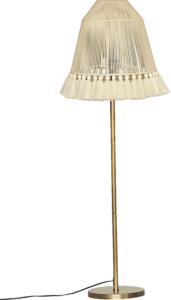 Cartnal Creek White Floor Lamp