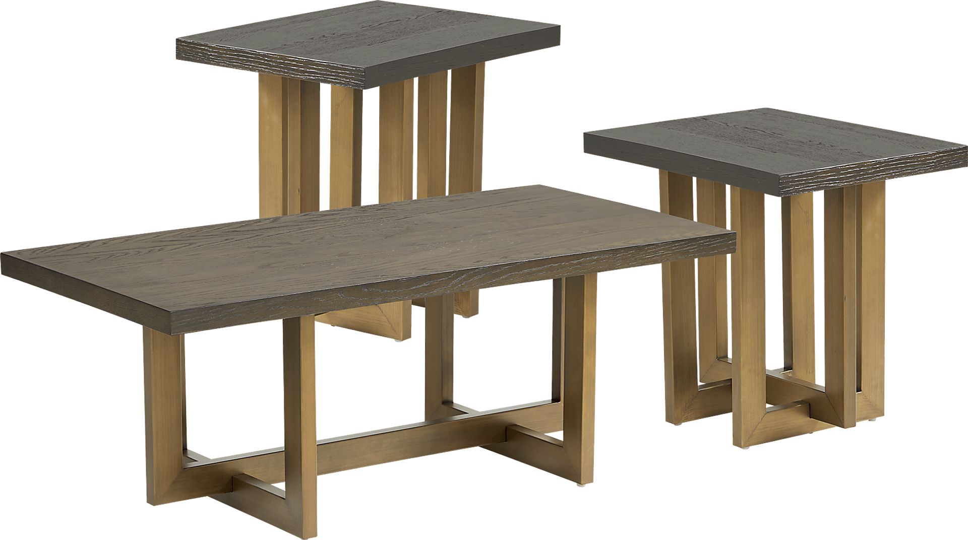 Carvanon Chocolate 3 Pc Table Set - Image 1