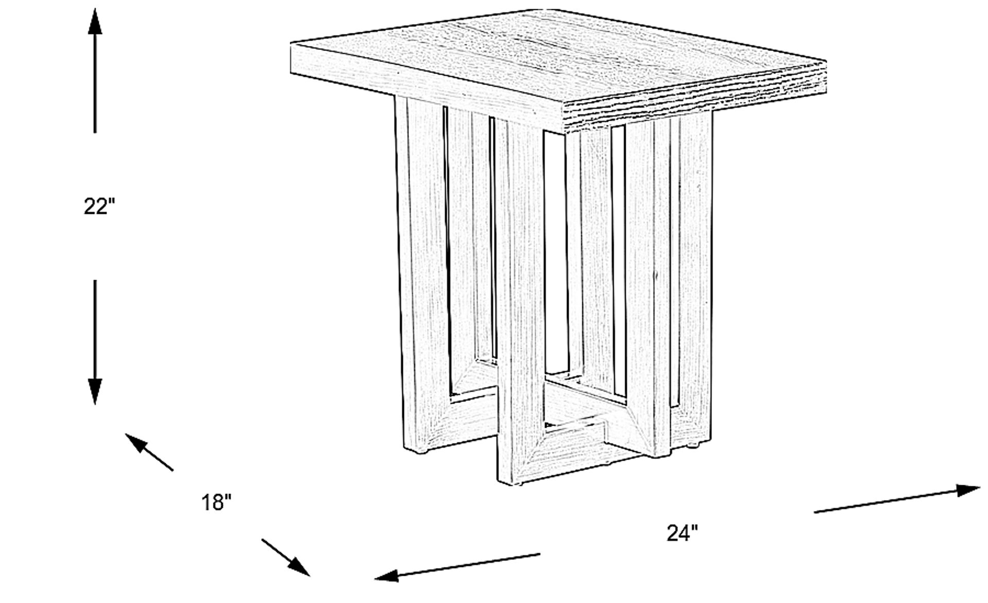 Dimension Image. Please refer to the Dimension Tab on this page for dimension details.