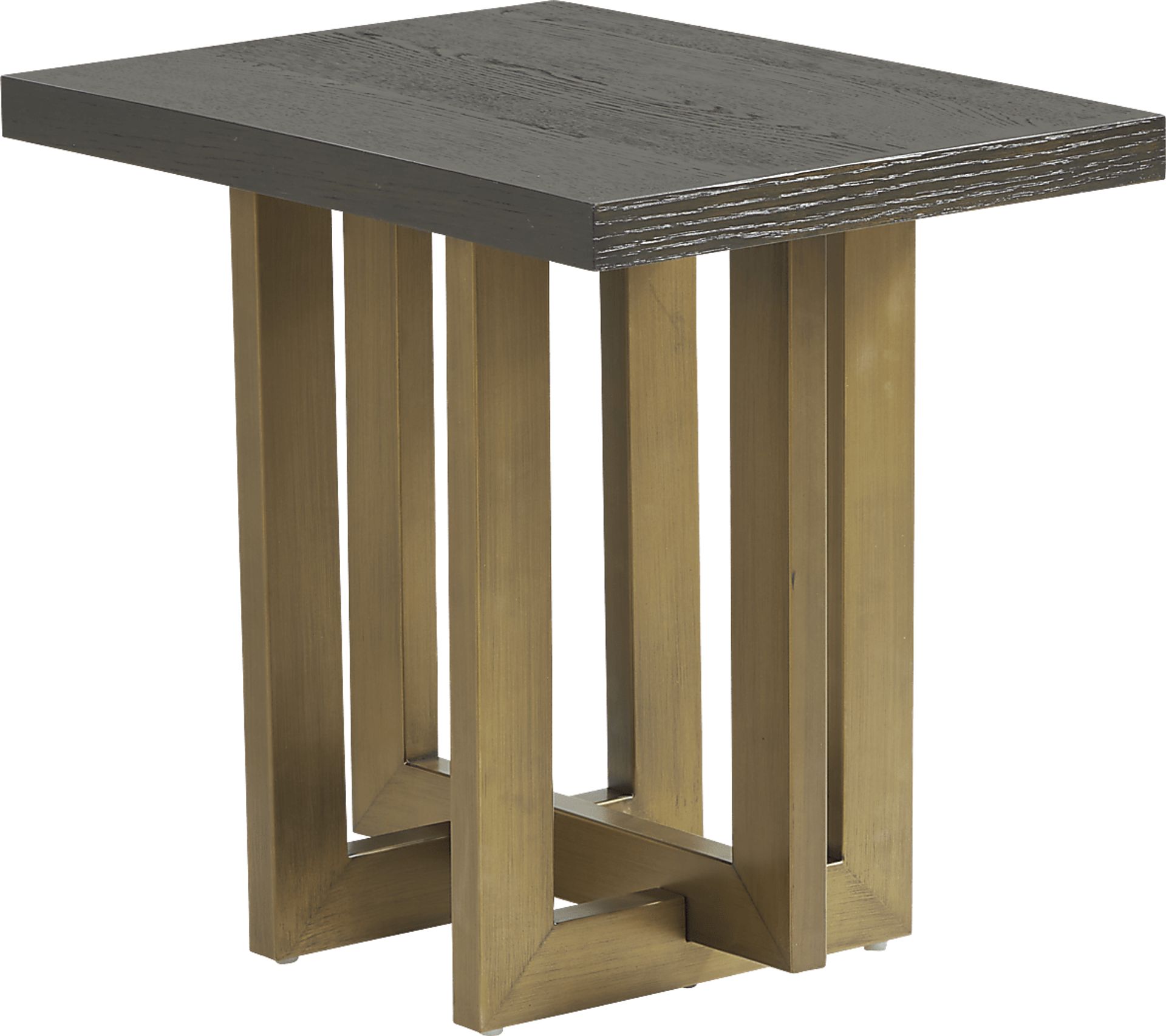 Carvanon Chocolate End Table - Image 1