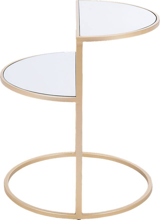 Carvel Gold Accent Table - Thumbnail - Image 2