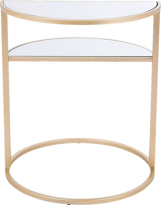 Carvel Gold Accent Table - Thumbnail - Image 4