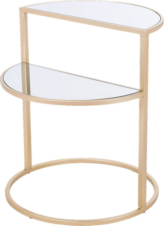 Carvel Gold Accent Table - Thumbnail - Image 1