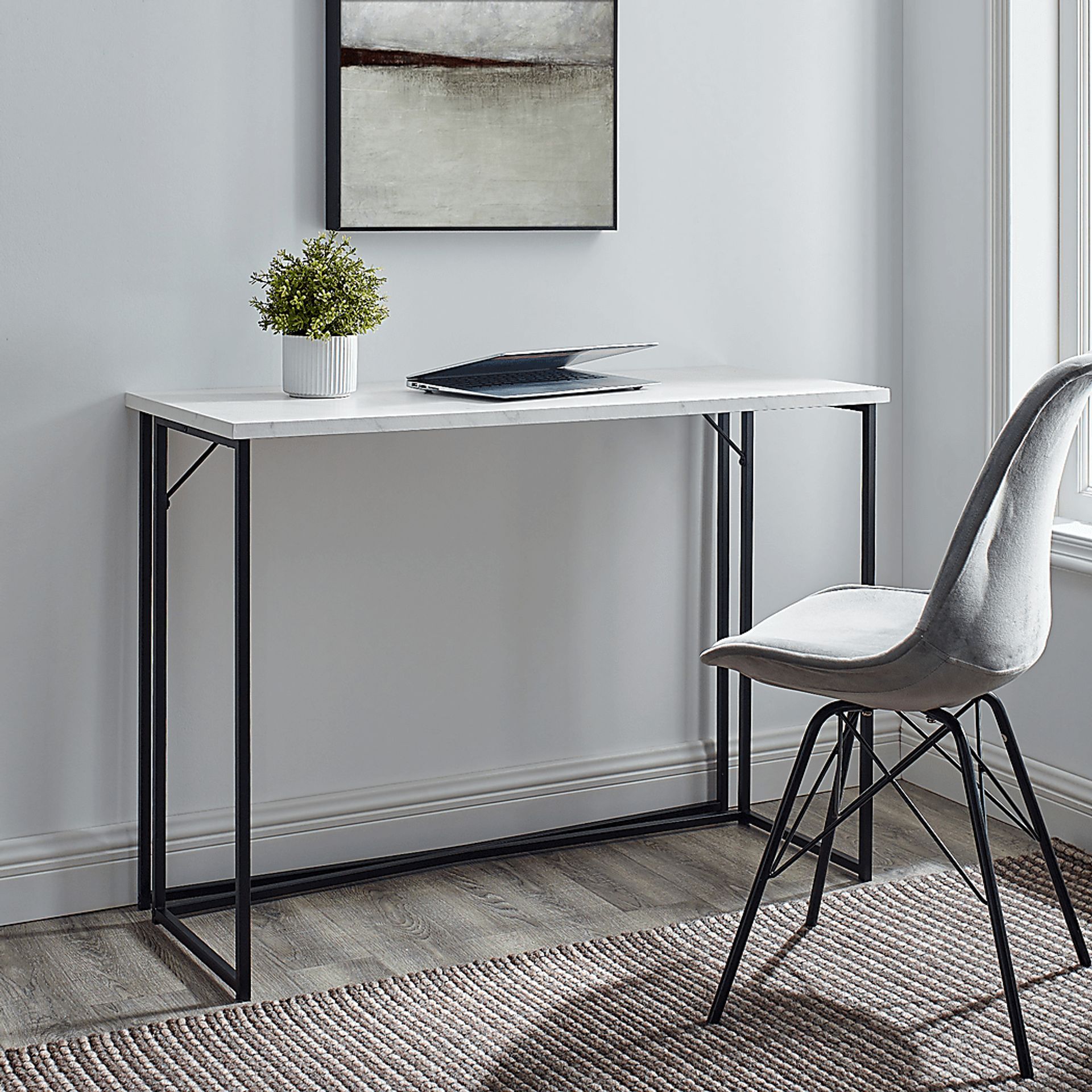 Carwill White Desk - Image 2