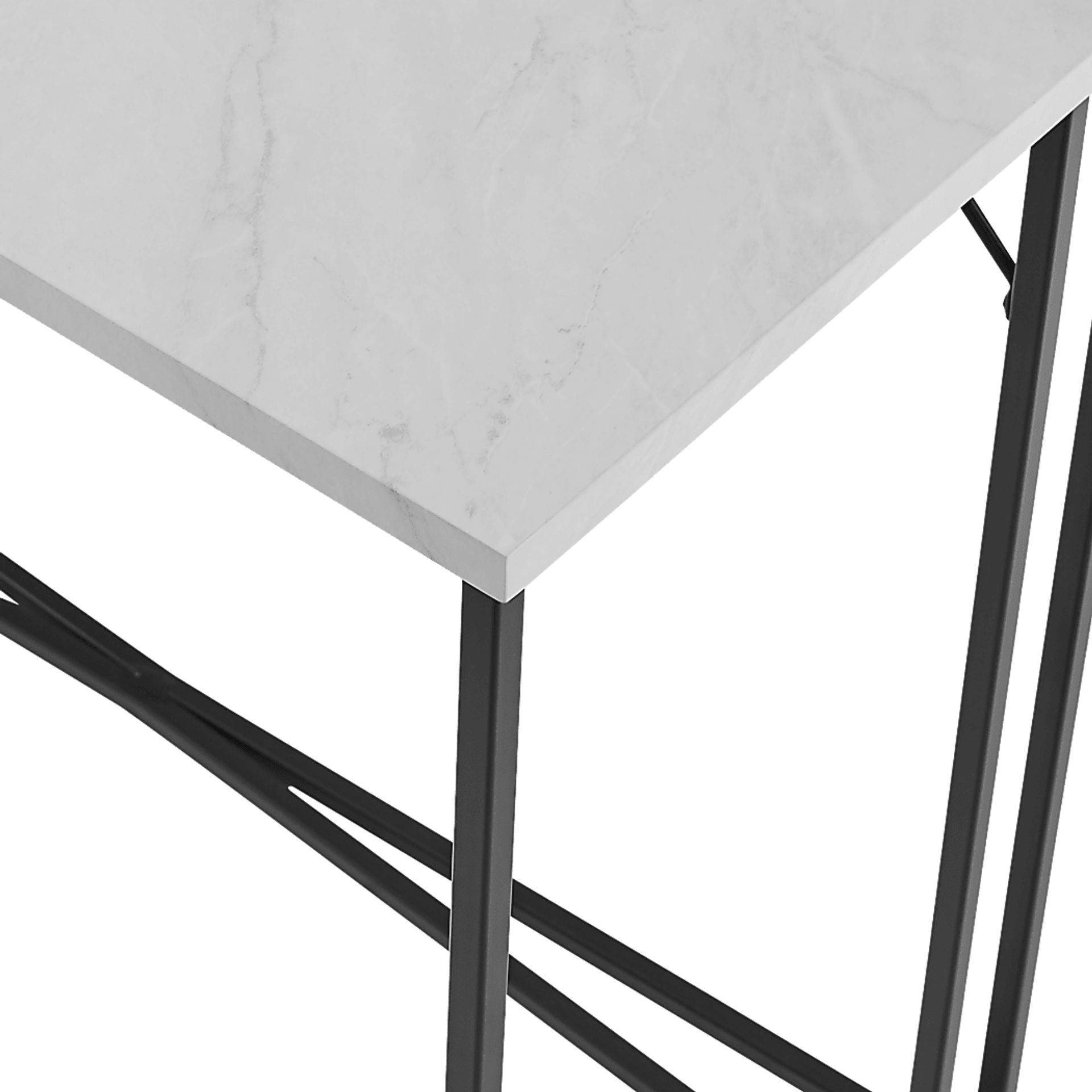 Carwill White Desk - Image 4