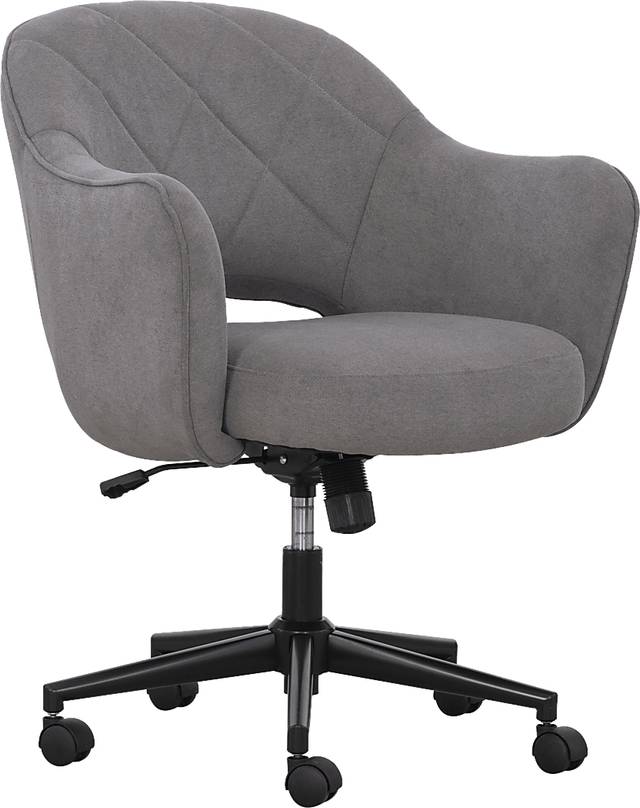 Caryle Gray Office Chair - Thumbnail - Image 1