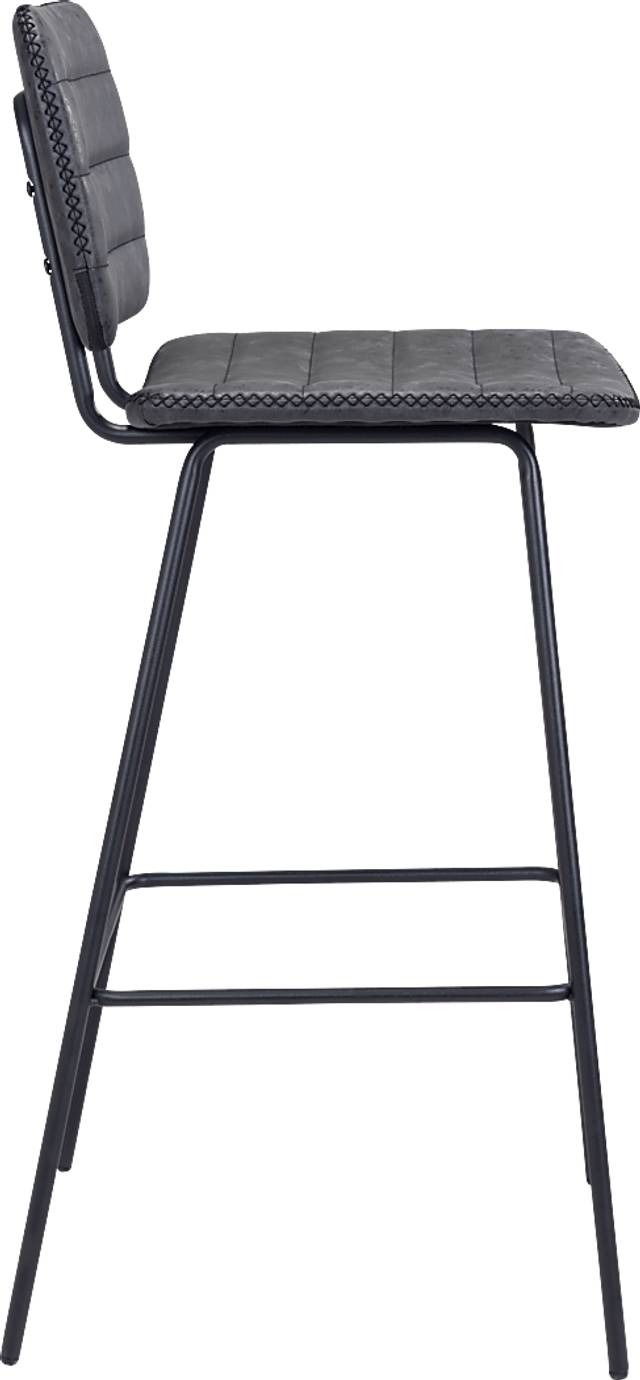 Carylynn Black Bar Height Stool, Set of 2 - Thumbnail - Image 4
